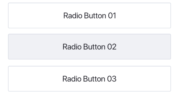 radiobuttons component
